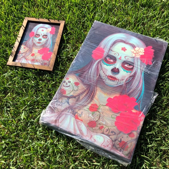 Other - Day of the Dead Catrina Dia de los Muertos Canvas